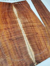 Load image into Gallery viewer, Guitar Dreadnaught Back and Side Set Mastergrade AAAA Otway Blackwood