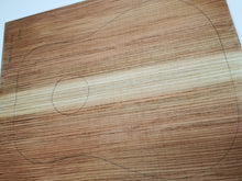 Load image into Gallery viewer, ADTRW004 Guitar Dreadnaught Top Long Rotation Plantation Californian Redwood Spalted