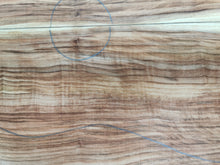 Load image into Gallery viewer, ADTRW010 Guitar Dreadnaught Top Long Rotation Plantation Californian Redwood Spalted