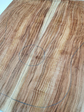 Load image into Gallery viewer, ADTRW010 Guitar Dreadnaught Top Long Rotation Plantation Californian Redwood Spalted