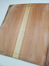 Load image into Gallery viewer, ADTRW011 Guitar Dreadnaught Top Long Rotation Plantation Californian Redwood