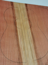 Load image into Gallery viewer, UTTRW101 Ukulele Tenor 2-piece Top spalted Californian Redwood
