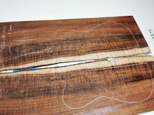 Load image into Gallery viewer, ED24A70001 Electric Guitar Drop Top AAAA Otway Blackwood