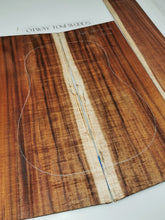 Load image into Gallery viewer, ADC2A23202 Guitar Dreadnaught Back and Side Set AA Otway Blackwood