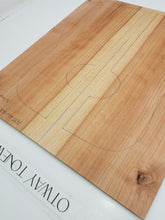 Load image into Gallery viewer, ADTRWRR01 Guitar Dreadnaught Top Rowan Reid Farm Forestry Californian Redwood