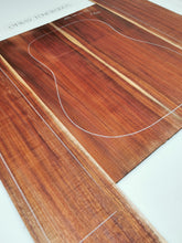 Load image into Gallery viewer, ADC2A26102 Guitar Dreadnaught Back and Side Set AA Otway Blackwood