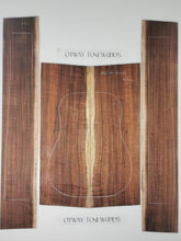 Load image into Gallery viewer, ADC2A26105 Guitar Dreadnaught Back and Side Set AA Otway Blackwood