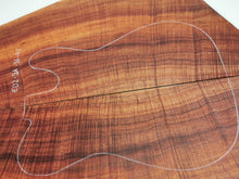 Load image into Gallery viewer, ED23A3601 Electric Guitar Drop Top AAA Otway Blackwood