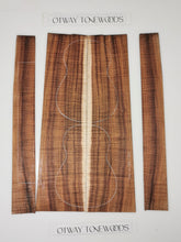 Load image into Gallery viewer, UTC4A14002 Ukulele Tenor Top Back and Side Set AAAA Otway Blackwood