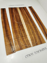 Load image into Gallery viewer, UTC4A14002 Ukulele Tenor Top Back and Side Set AAAA Otway Blackwood