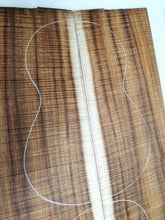 Load image into Gallery viewer, UTC4A14002 Ukulele Tenor Top Back and Side Set AAAA Otway Blackwood