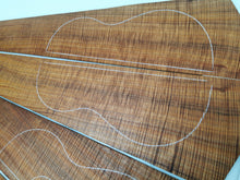 Load image into Gallery viewer, UTC4A3001 Ukulele Tenor Top Back and Side Set AAAA Otway Blackwood