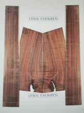 Load image into Gallery viewer, AMC3A1301 Guitar Mini Back and Side Set 3A AAA Otway Blackwood