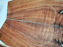 Load image into Gallery viewer, AMC3A1301 Guitar Mini Back and Side Set 3A AAA Otway Blackwood