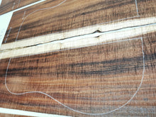 Load image into Gallery viewer, ADC4A7008 Guitar Dreadnought Back and Side Set Mastergrade AAAA Otway Blackwood
