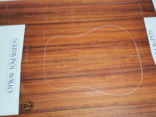 Load image into Gallery viewer, ADC1A0806 Guitar Dreadnaught Back and Side Set A grade Otway Blackwood