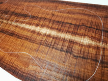 Load image into Gallery viewer, ED24A26504 Electric Guitar Drop Top AAAA Mastergrade Otway Blackwood