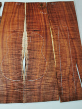 Load image into Gallery viewer, UTC4A34003 Ukulele Tenor Top Back and Side Set AAAA Otway Blackwood