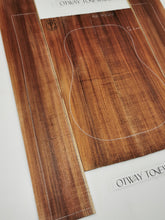 Load image into Gallery viewer, ADC1A23303 Guitar Dreadnaught Back and Side Set A grade Otway Blackwood