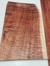 Load image into Gallery viewer, V4C4A7002 Mastergrade Violin Back & Side Set Otway Blackwood