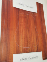 Load image into Gallery viewer, ADC1A23302 Guitar Dreadnaught Back and Side Set A grade Otway Blackwood