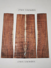 Load image into Gallery viewer, UTC4A34001 Ukulele Tenor Top Back and Side Set AAAA Otway Blackwood