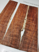 Load image into Gallery viewer, UTC4A34002 Ukulele Tenor Top Back and Side Set AAAA Otway Blackwood