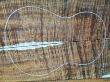 Load image into Gallery viewer, UTC4A34003 Ukulele Tenor Top Back and Side Set AAAA Otway Blackwood