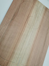 Load image into Gallery viewer, ADTRW020 Guitar Dreadnaught Top Long Rotation Plantation Californian Redwood Spalted