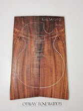 Load image into Gallery viewer, EC23A1302 Electric Guitar Solid 2-piece cap AAA Otway Blackwood