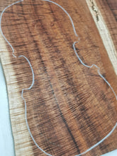 Load image into Gallery viewer, V4C4A7002 Mastergrade Violin Back & Side Set Otway Blackwood