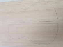 Load image into Gallery viewer, AMTSS002 Guitar Mini Top Long Rotation Plantation Sitka Spruce