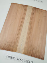Load image into Gallery viewer, ADTRW017 Guitar Dreadnaught Top Long Rotation Plantation Californian Redwood Spalted