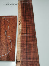 Load image into Gallery viewer, V4C4A7002 Mastergrade Violin Back & Side Set Otway Blackwood