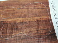 Load image into Gallery viewer, ED24A8702 Electric Guitar Drop Top AAAA Otway Blackwood