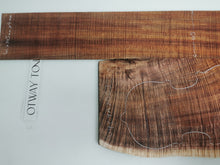 Load image into Gallery viewer, V4C4A7003 Mastergrade Violin Back & Side Set Otway Blackwood