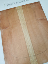 Load image into Gallery viewer, ADTRW003 Guitar Dreadnaught Top Long Rotation Plantation Californian Redwood