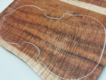 Load image into Gallery viewer, V4C4A7002 Mastergrade Violin Back & Side Set Otway Blackwood