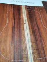Load image into Gallery viewer, ADC2A23204 Guitar Dreadnaught Back and Side Set AA Otway Blackwood