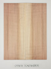 Load image into Gallery viewer, ADTRW021 Guitar Dreadnaught Top Long Rotation Plantation Californian Redwood Spalted