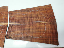 Load image into Gallery viewer, UTC4A8101 Ukulele Tenor Top Back and Side Set AAAA Otway Blackwood