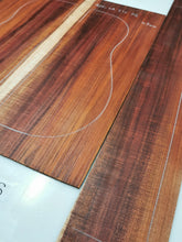 Load image into Gallery viewer, ADC2A23206 Guitar Dreadnaught Back and Side Set AA Otway Blackwood