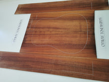 Load image into Gallery viewer, ADC1A23301 Guitar Dreadnaught Back and Side Set A grade Otway Blackwood