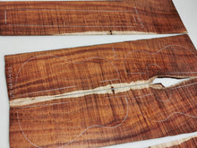 Load image into Gallery viewer, UTC4A34002 Ukulele Tenor Top Back and Side Set AAAA Otway Blackwood