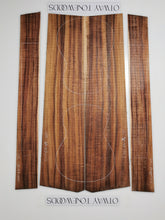 Load image into Gallery viewer, UTC2A17003 Ukulele Tenor Top Back and Side Set AA Otway Blackwood