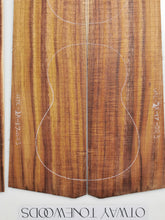 Load image into Gallery viewer, UTC2A17003 Ukulele Tenor Top Back and Side Set AA Otway Blackwood