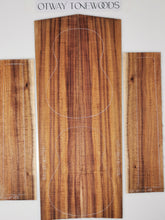 Load image into Gallery viewer, UTC2A17005 Ukulele Tenor Top Back and Side Set AA Otway Blackwood