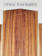 Load image into Gallery viewer, UTC2A17007 Ukulele Tenor Top Back and Side Set AA Otway Blackwood