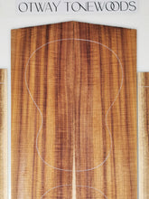 Load image into Gallery viewer, UTC2A17008 Ukulele Tenor Top Back and Side Set AA Otway Blackwood