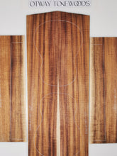 Load image into Gallery viewer, UTC2A17008 Ukulele Tenor Top Back and Side Set AA Otway Blackwood